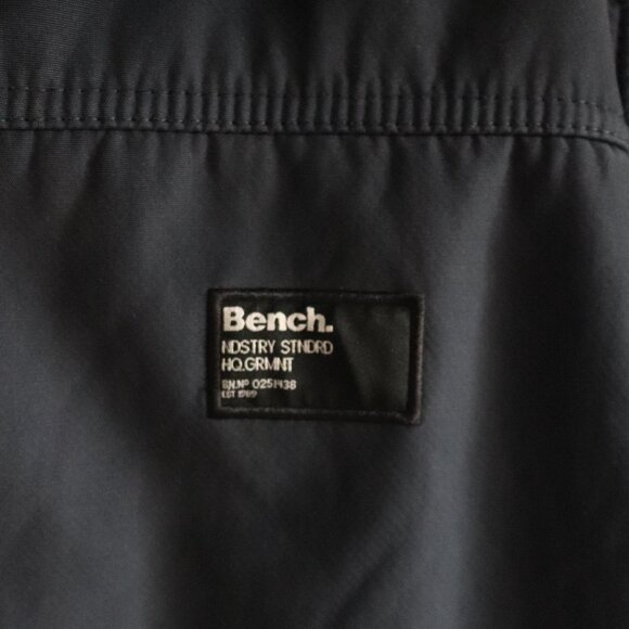 Bench Mens Blue Sz M Full Zip Mid-Weight Sherpa Long Sleeve Utility Jacket - Picture 11 of 14